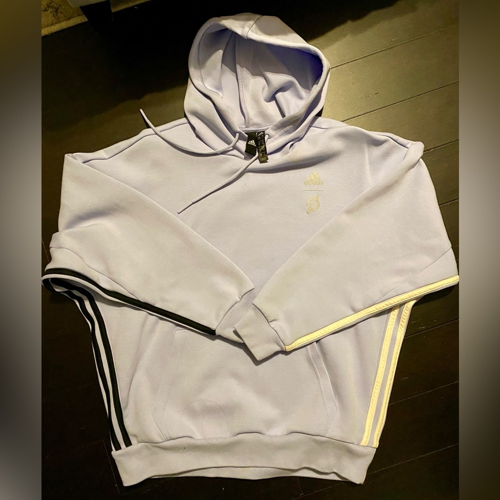 Adidas x Peloton Violet Hoodie - Small